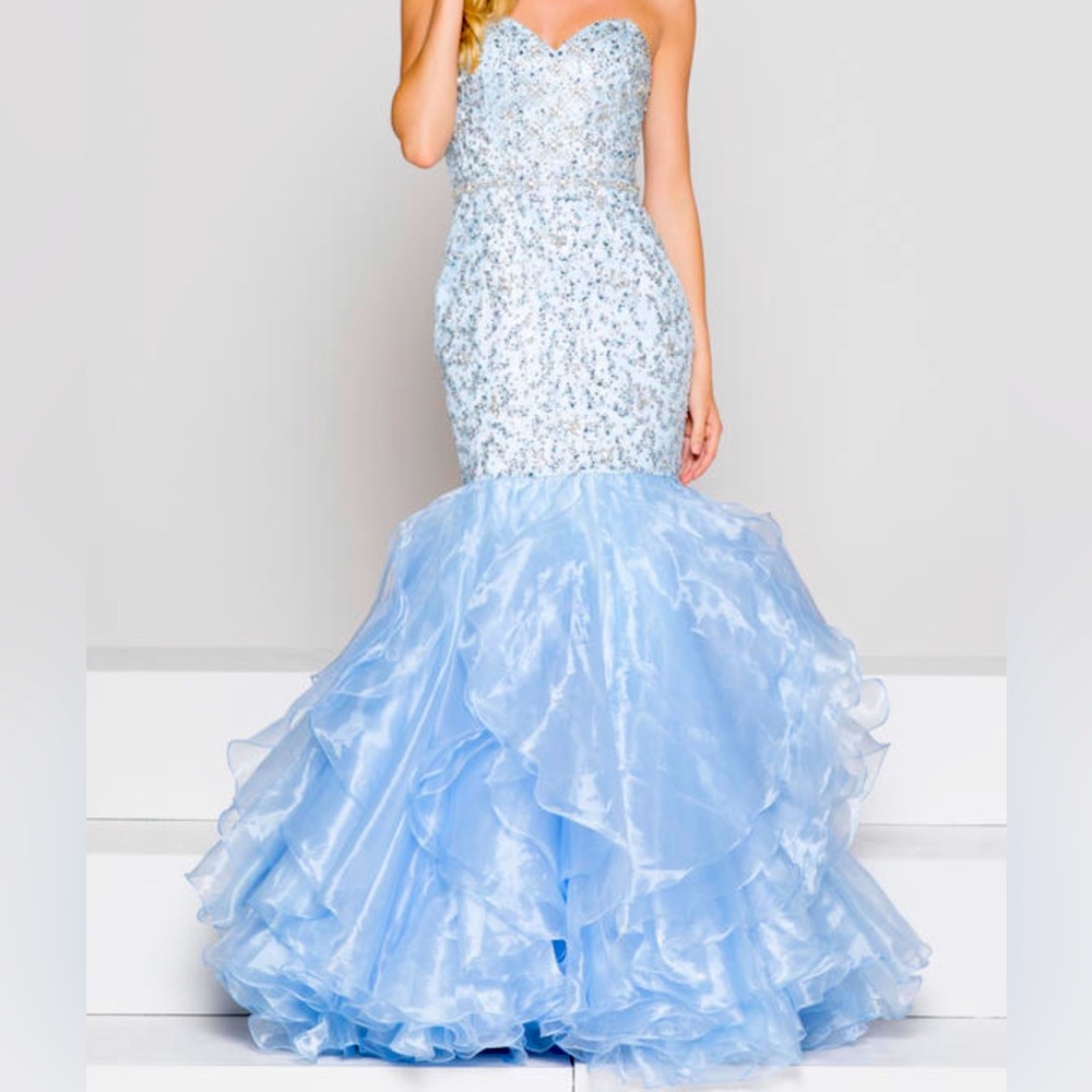 Colors designer gown